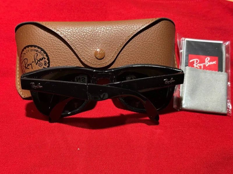 Ray Ban ОРИГИНАЛ Wayfarer Folding складные ZJ4105 Очки рей бен Рэй Бен Вэйфарер окуляри сонцезахисні чёрные солнцезащитные — фото 6