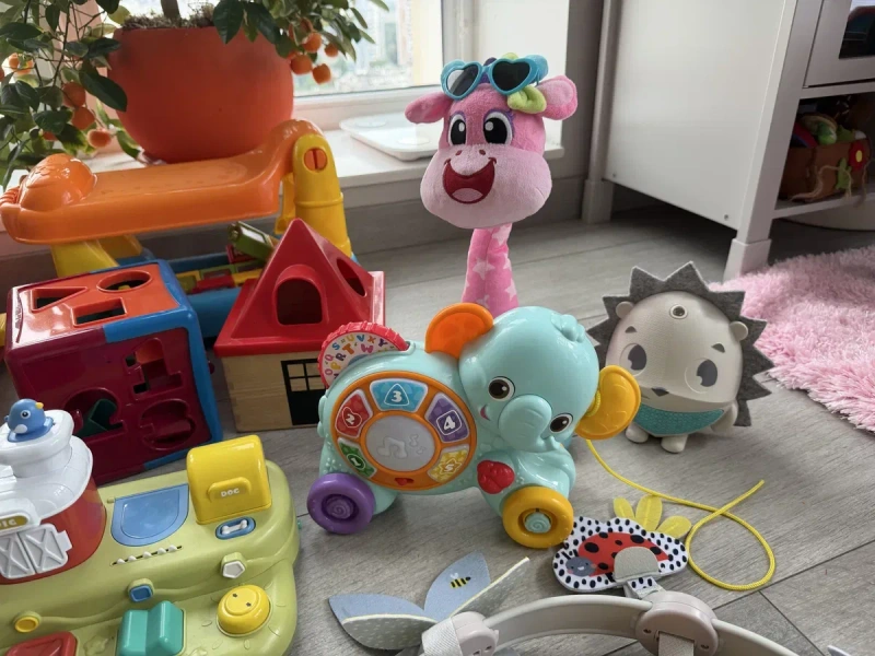 Развивающие игрушки б/у 1-2 года Fisher-Price, VTech, Tiny Love — фото 4