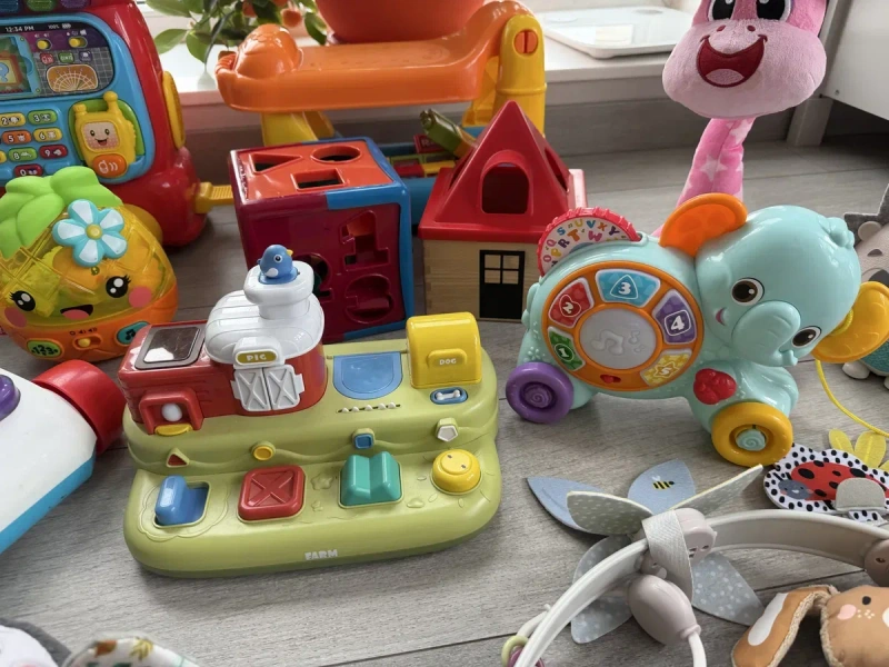 Развивающие игрушки б/у 1-2 года Fisher-Price, VTech, Tiny Love — фото 6