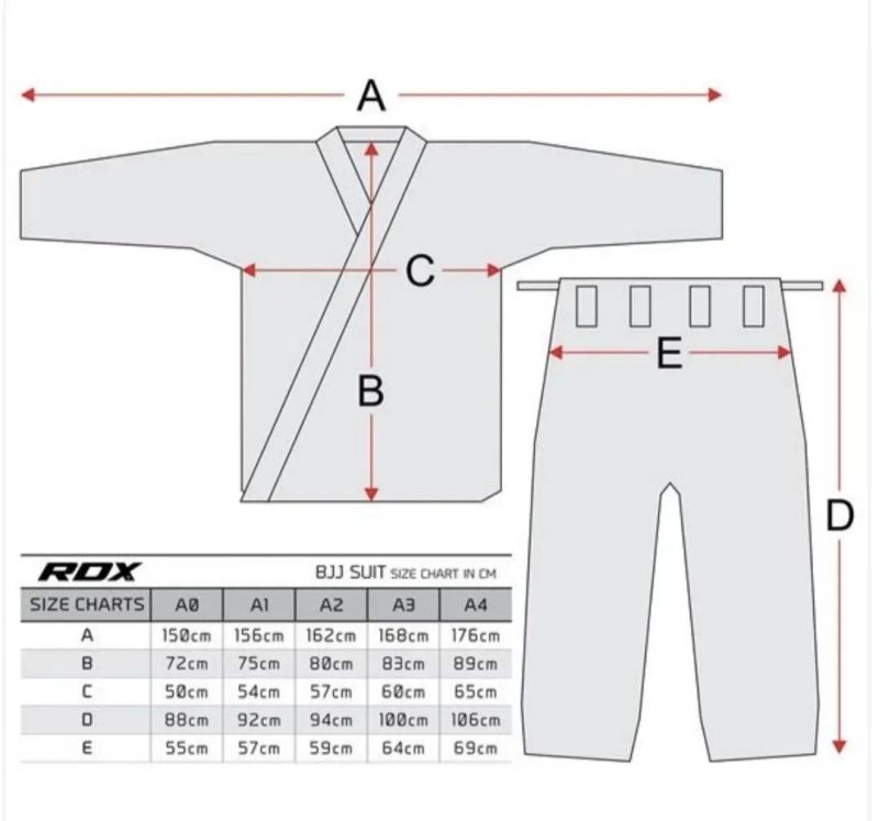 RDX OTTIMO 3.0 Bjj Gi A0 Оригінал Кімоно Бразильське джиу-джицу набір — фото 8