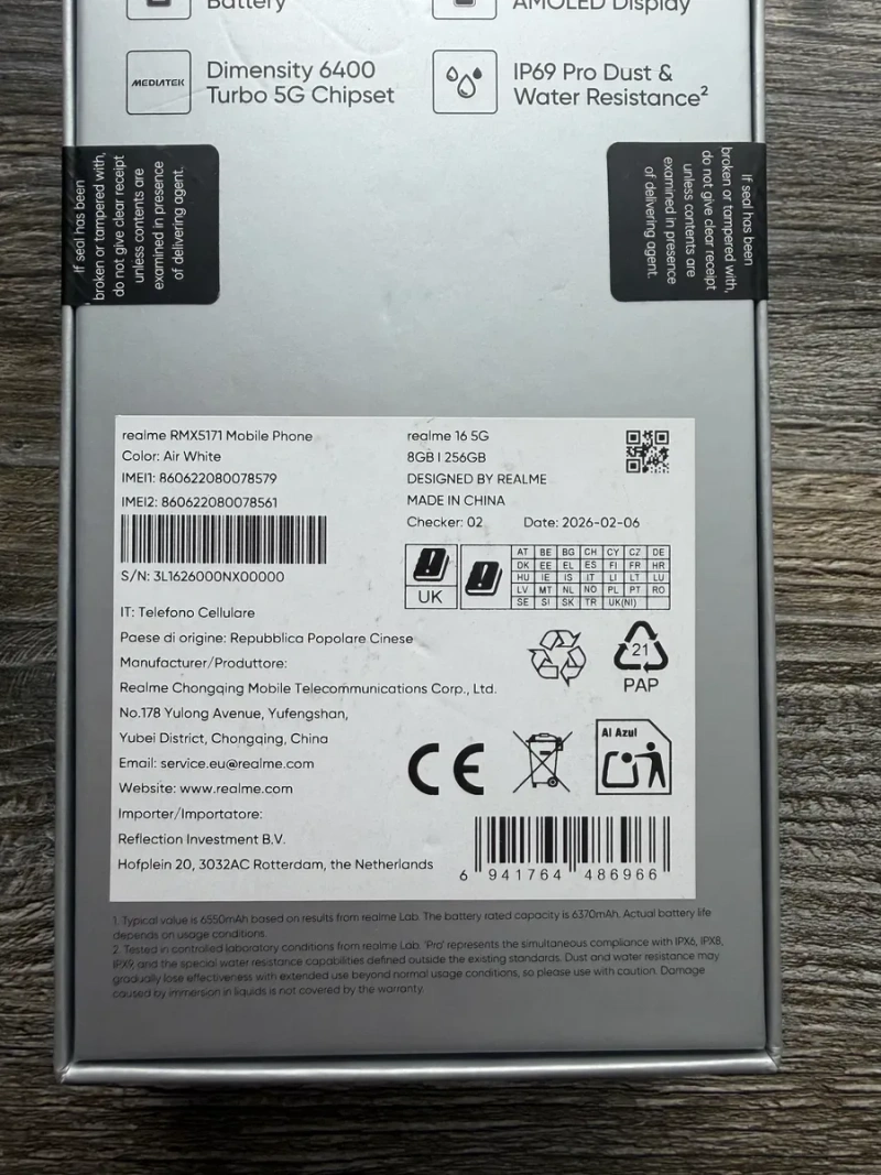 Realme 16 5G 8/256гб — фото 2