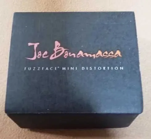 Редкий коллекционный ФУЗЗ подписная модель Джо Бонамасса Fuzz Face Mini Dunlop FFM4 — фото 3