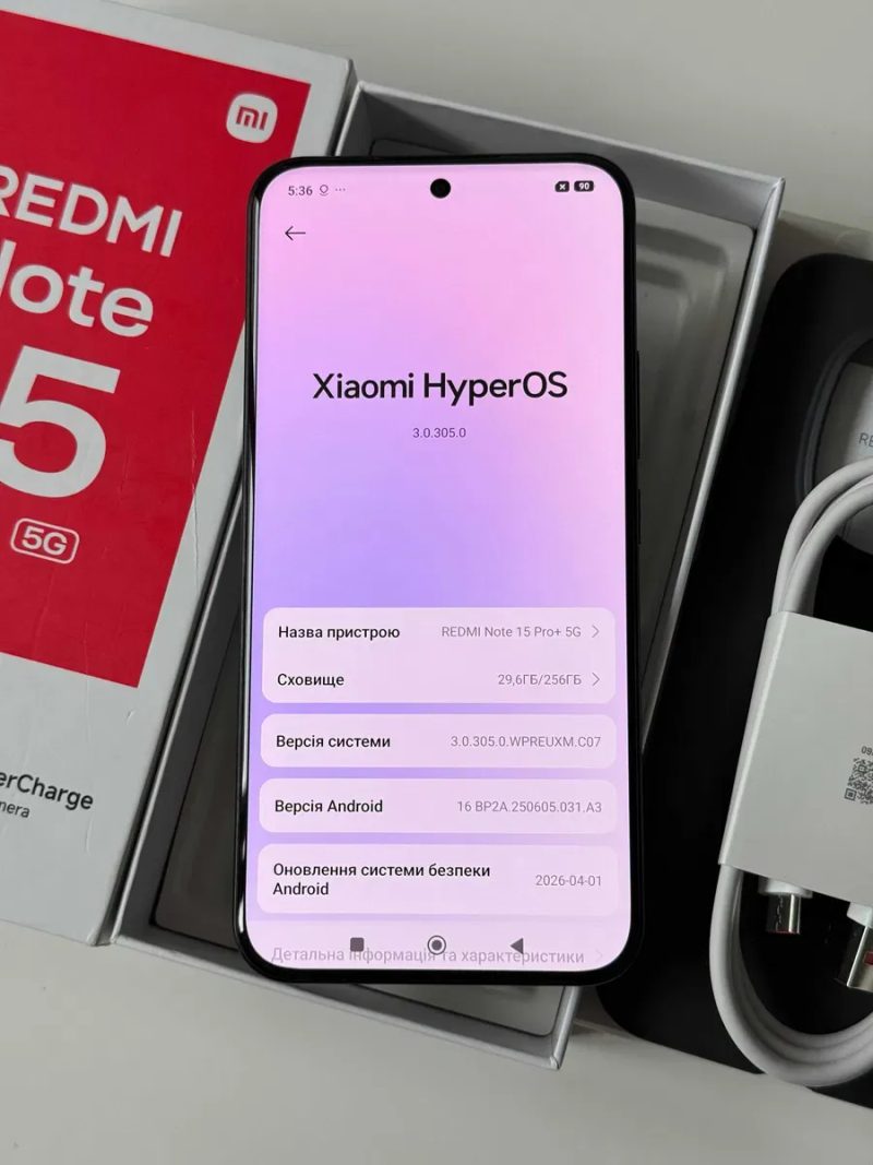 Redmi Note 15 Pro+ 5G 8+4/256 ГБ — фото 6