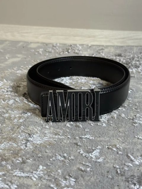 Ремінь AMIRI/ремінь чорний/пояс AMIRI