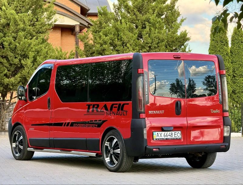 Renault Trafik 1.9 Дизель Максимальна Комплектація! Довга база!  9 Місць! Кожна Фотографія відповідає дійсності!!! СТАН ІДЕАЛ!!! — фото 7