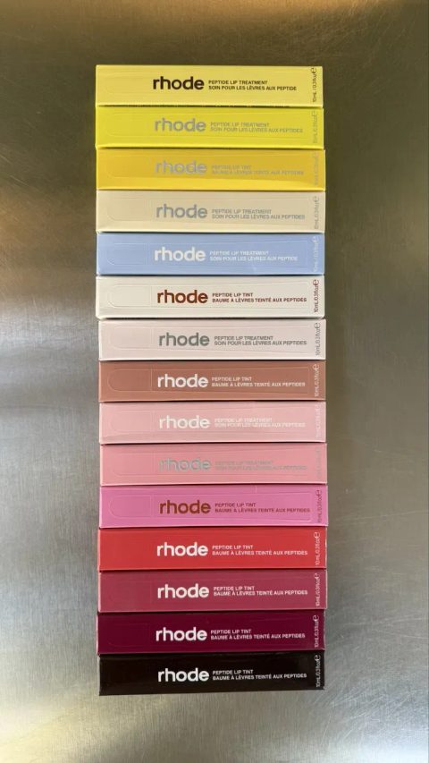 Rhode оригинал, блеск для губ, румяна, хайлайтер, карандаш для губ, набор блесков rhode, роуд оригинал