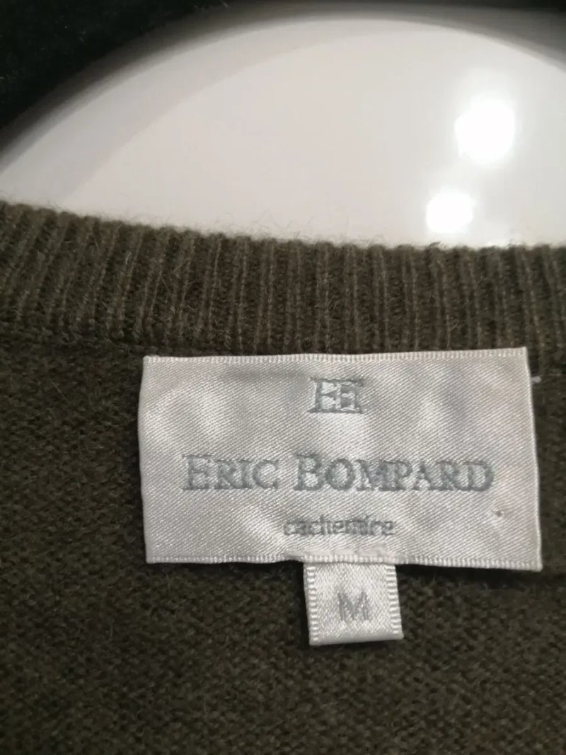 Розкішний жіночий джемпер ERIC BOMPARD 100% кашемір розмір M — фото 6
