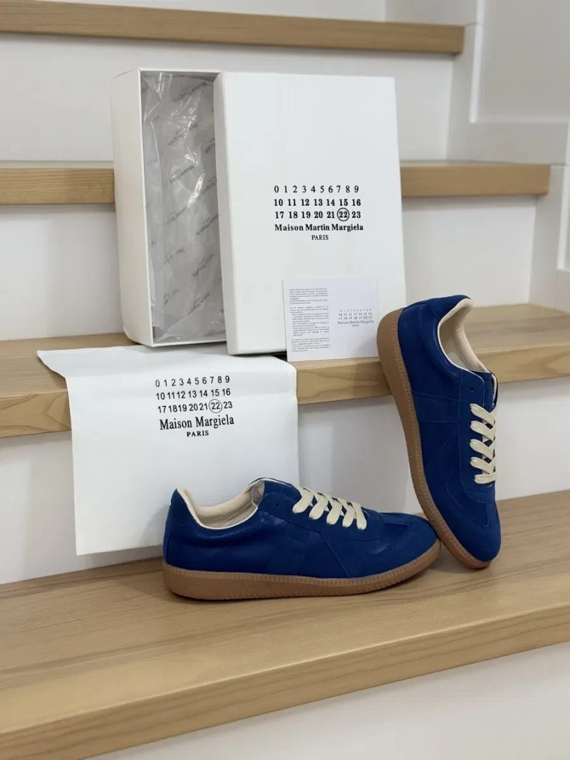 !РОЗПРОДАЖ! Кросівки Maison Margiela Gats/Replica mm6 | Кеди сині 42 — фото 3
