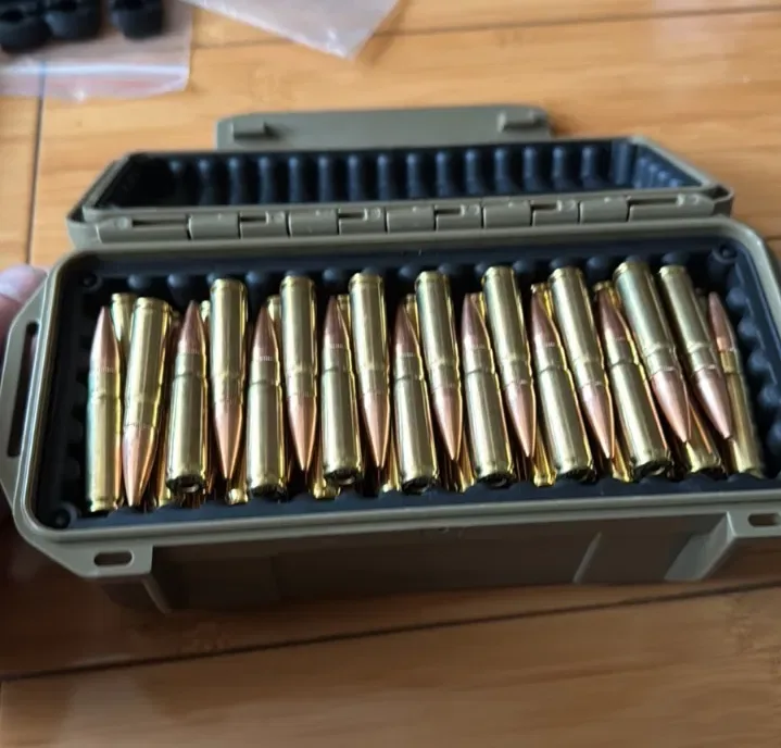 Розпродаж. Ціна знижена. Водонепроникний бокс короб для доків патронів 5.56 .223 ємність 120 шт — фото 2