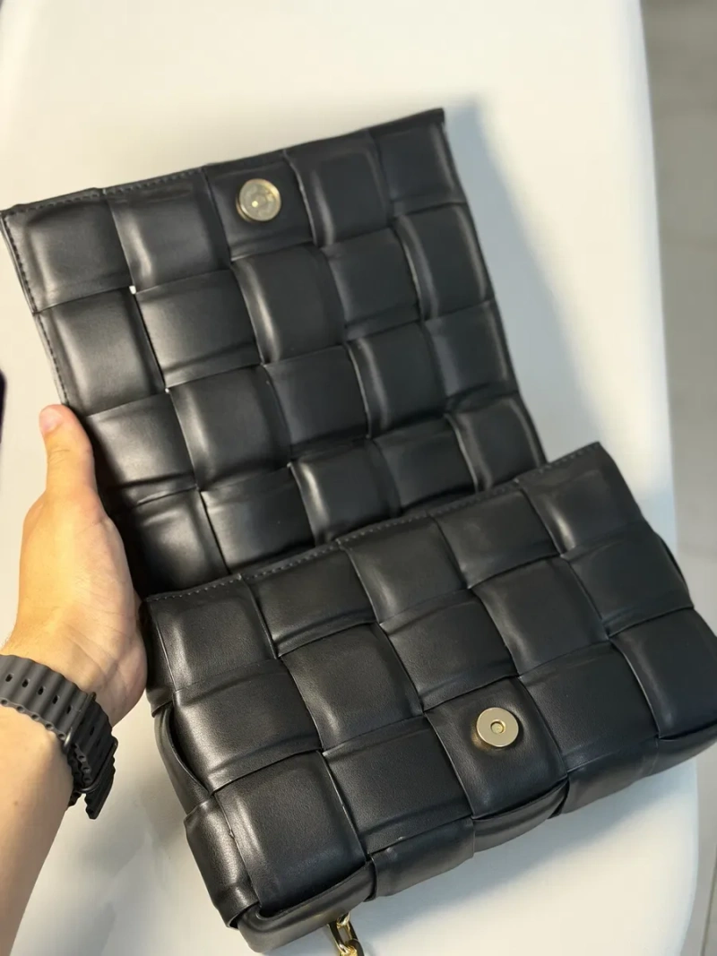 !!!РОЗПРОДАЖ!!! Жіноча сумка Bottega veneta з натуральної шкіри/ Сумка боттега венета шкіряна — фото 3