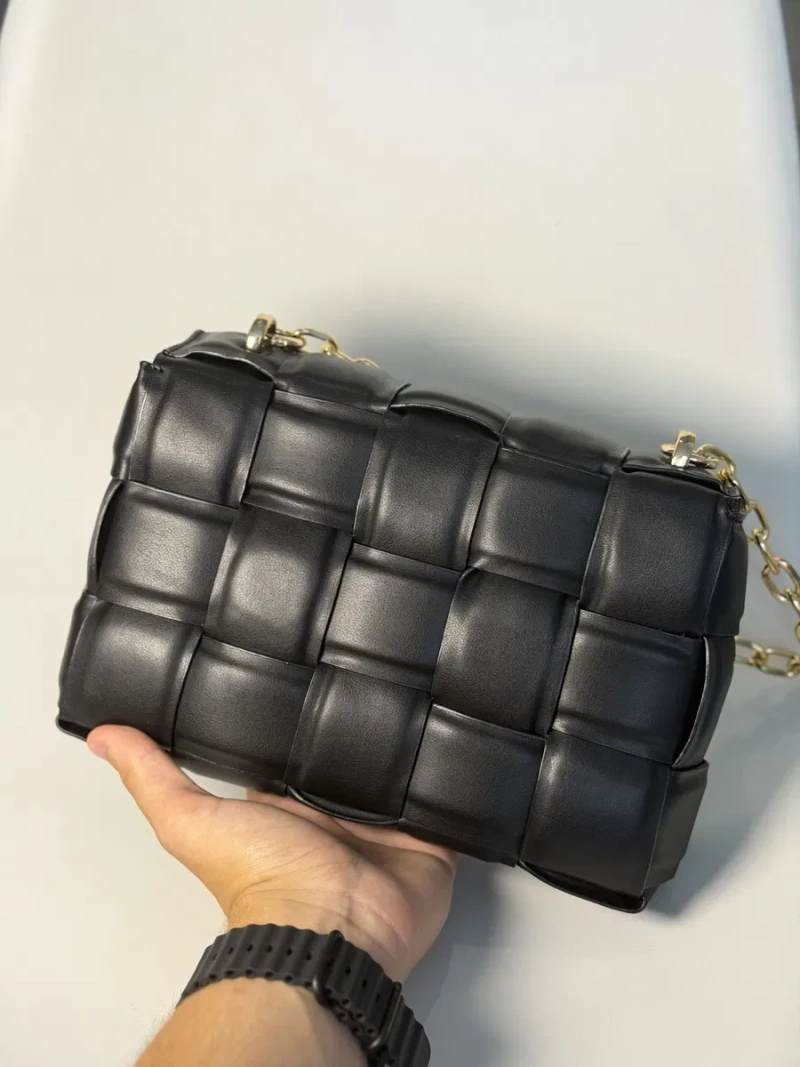 !!!РОЗПРОДАЖ!!! Жіноча сумка Bottega veneta з натуральної шкіри/ Сумка боттега венета шкіряна — фото 6