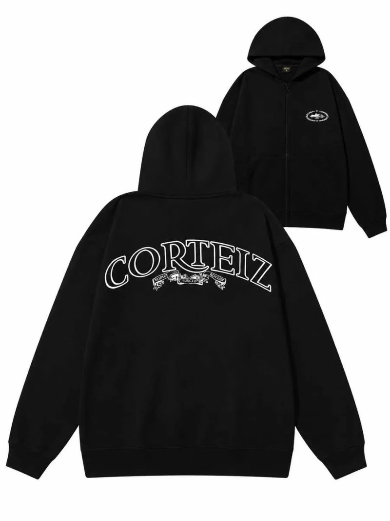 ‼️РОЗПРОДАЖ‼️ Зіп худі Corteiz, зипка кортез, худи кортез, кофта кортез — фото 2