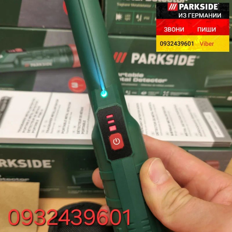 Ручной металлоискатель пинпоинтер детектор метал из ГЕРМАНИИ Parkside пінпоінтер металошукач — фото 8