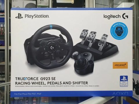 Руль Logitech G923 TrueForse для PS5,PS4,PC +Коробка Передач (магазин) гарантия 12 мес.