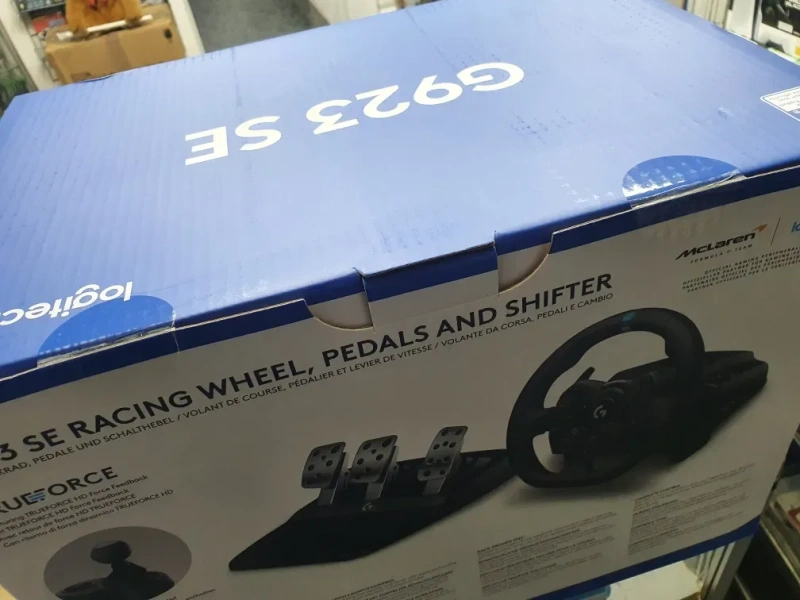 Руль Logitech G923 TrueForse для PS5,PS4,PC +Коробка Передач (магазин) гарантия 12 мес. — фото 4