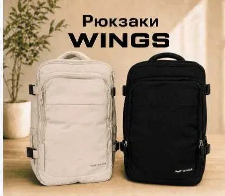 Рюкзак 40x25x20 Wings CBP002 (Ryanair / Wizz Air) для ручної поклажі