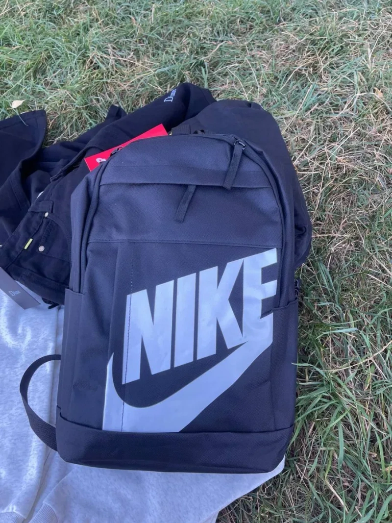 Рюкзак Nike чорний, рюкзак до школи, купити рюкзак найк, чорний рюкзак, портфель — фото 3