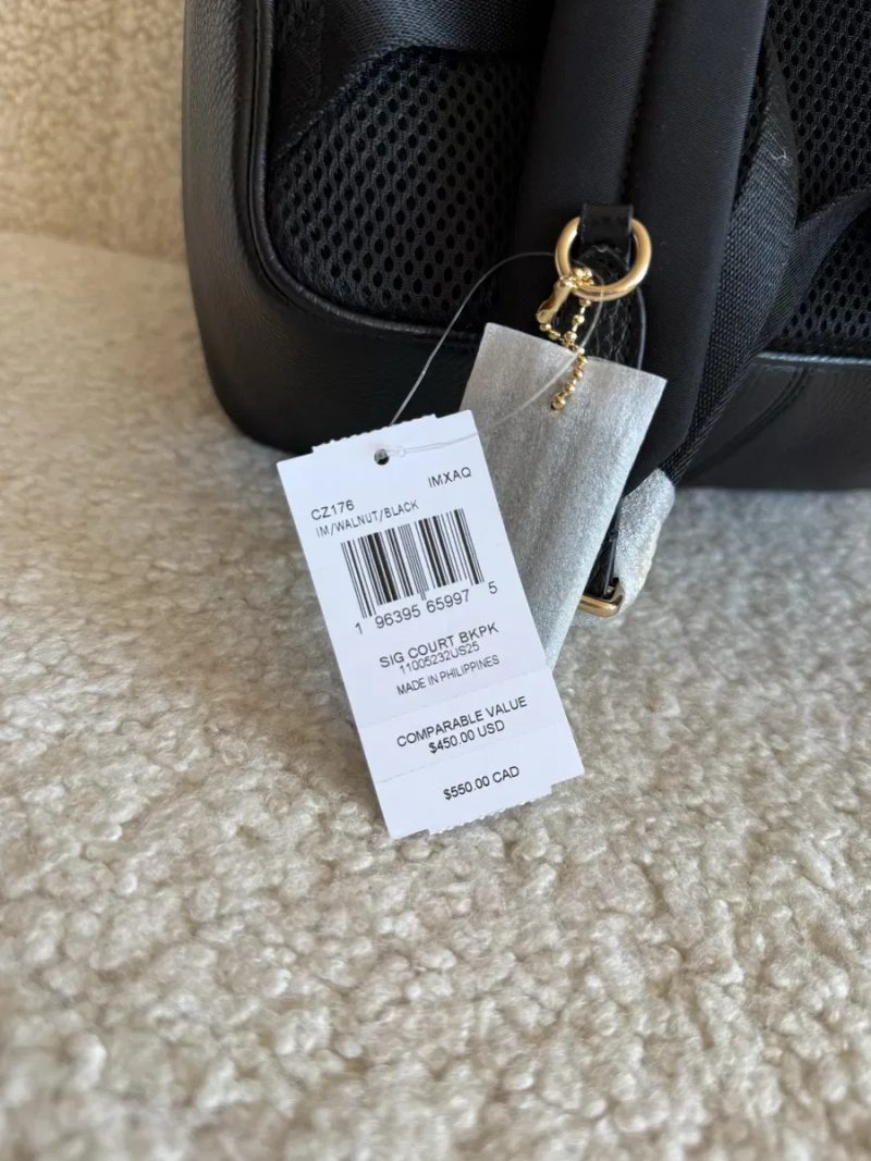 Рюкзак жіночий Coach Court — фото 7