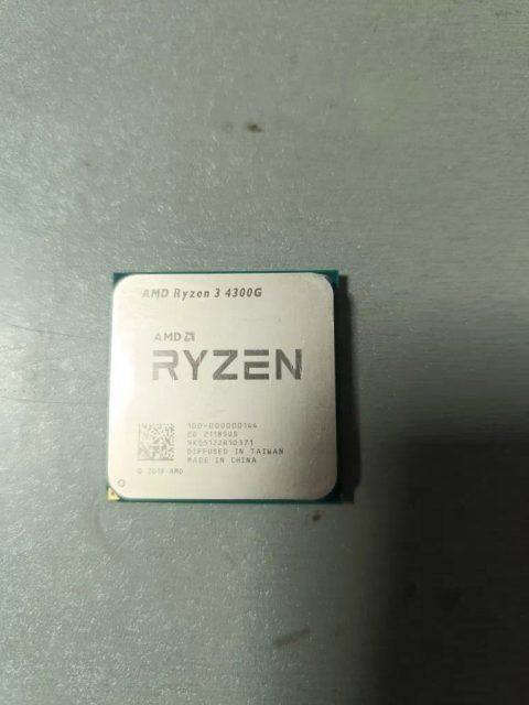 Ryzen 3 4300 G  (со встр.видео Vega6)