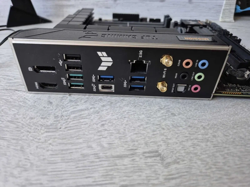 s1700 материнка mATX ASUS TUF Gaming B760M-Plus WiFi (DDR5). Trade-in — фото 2