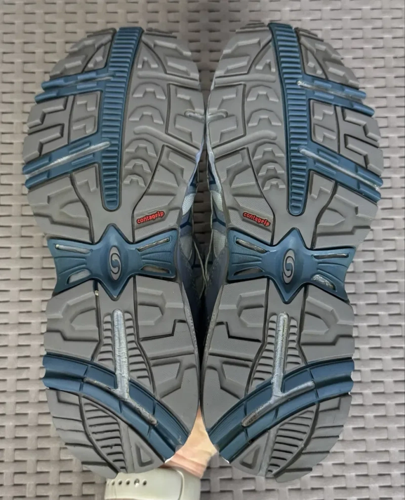 Salomon gore-tex super trail ботинки 40 размер трекинговые голубые — фото 6