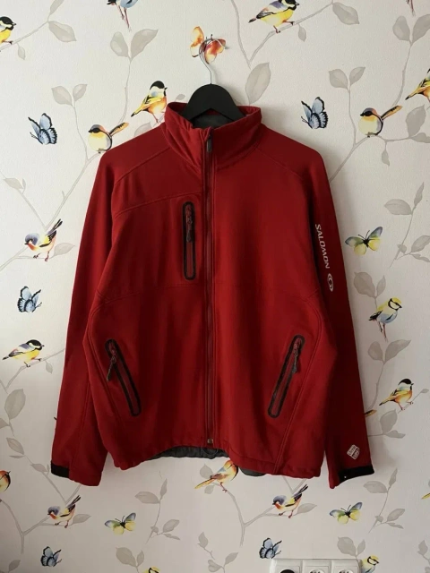 Salomon vintage soft shell jacket куртка вітровка софтшел гарний стан рідкісна outdoor gorpcore