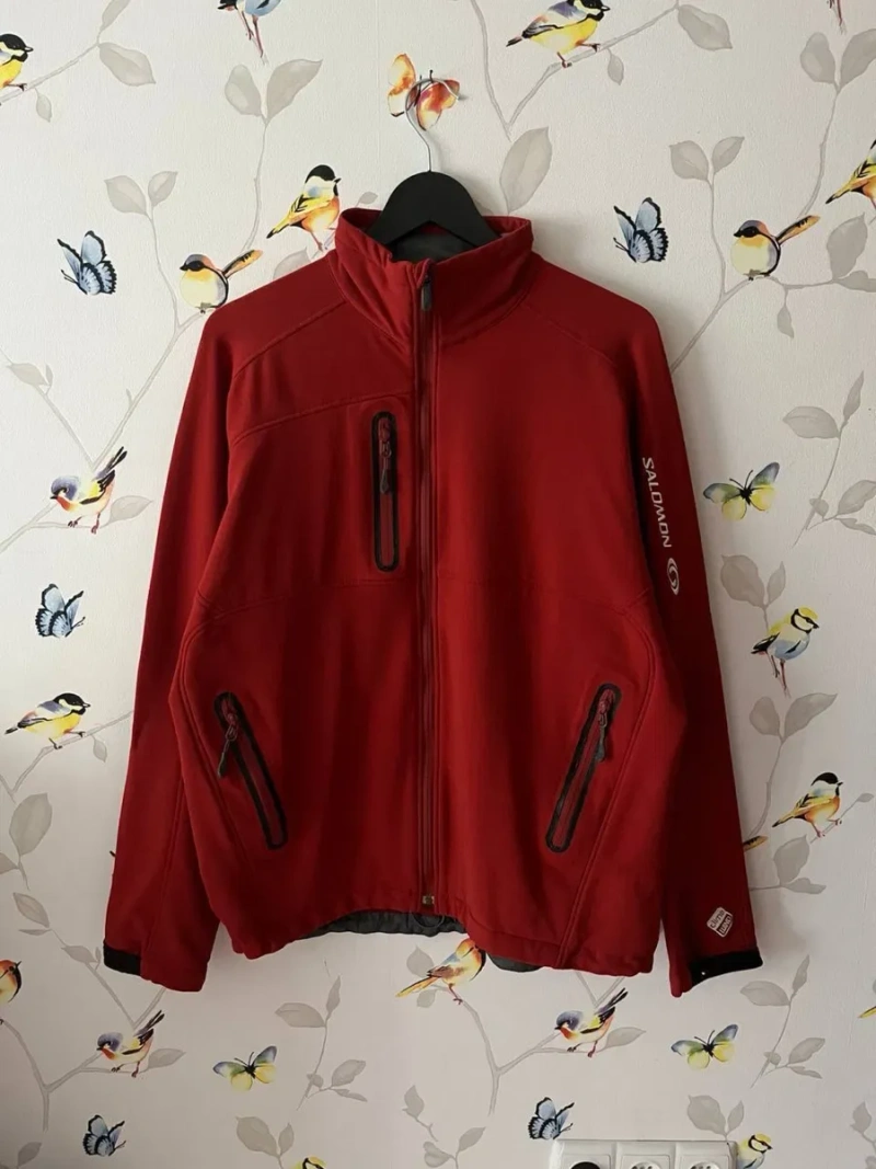 Salomon vintage soft shell jacket куртка вітровка софтшел гарний стан рідкісна outdoor gorpcore