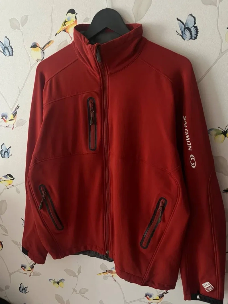 Salomon vintage soft shell jacket куртка вітровка софтшел гарний стан рідкісна outdoor gorpcore — фото 3