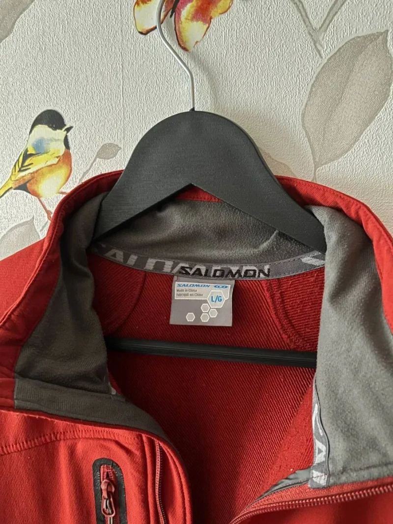 Salomon vintage soft shell jacket куртка вітровка софтшел гарний стан рідкісна outdoor gorpcore — фото 5