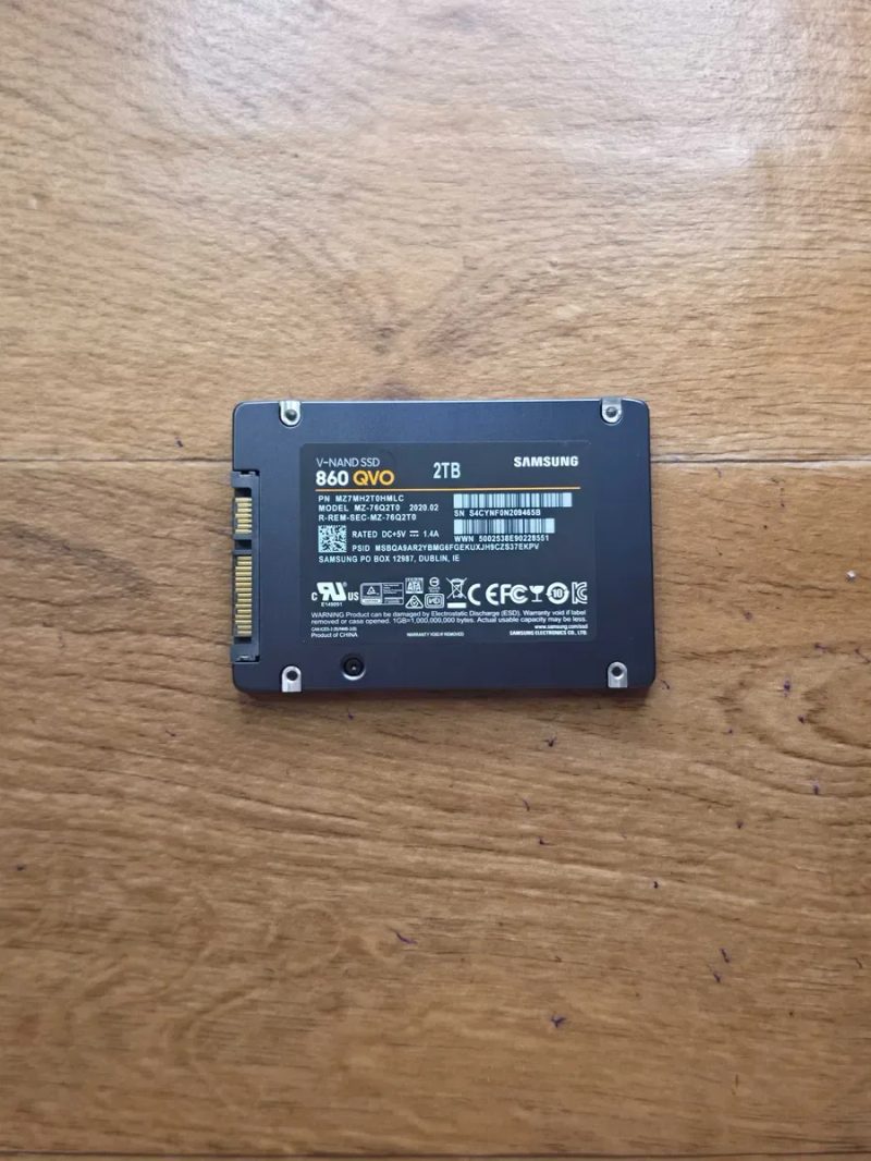 Samsung 860 Qvo 2 tb 2000 gb гигабайт 97/98% жизни идеал гарантия 2.5 формата ссд ssd диск для настольных пк и ноутбуков — фото 2