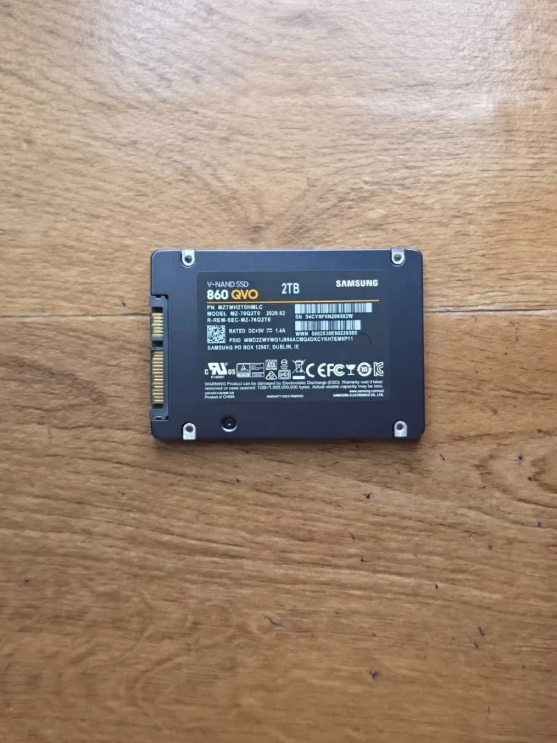 Samsung 860 Qvo 2 tb 2000 gb гигабайт 97/98% жизни идеал гарантия 2.5 формата ссд ssd диск для настольных пк и ноутбуков — фото 5