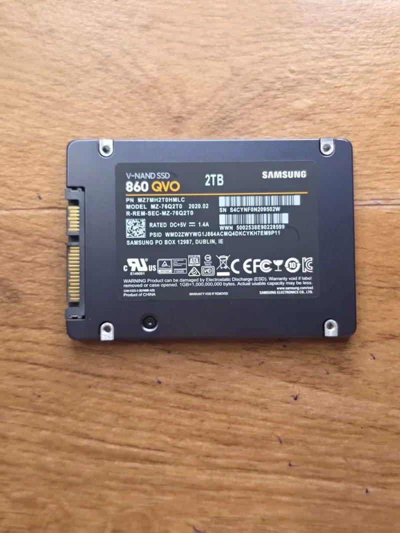 Samsung 860 Qvo 2 tb 2000 gb гигабайт 97/98% жизни идеал гарантия 2.5 формата ссд ssd диск для настольных пк и ноутбуков — фото 6