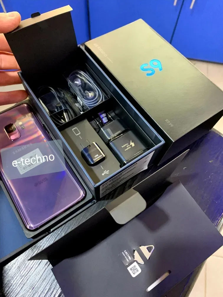 Samsung Galaxy S9 G9600 128Gb, S9 G960FD Duos 64Gb Black,Blue,Gold,Red Новые — фото 8