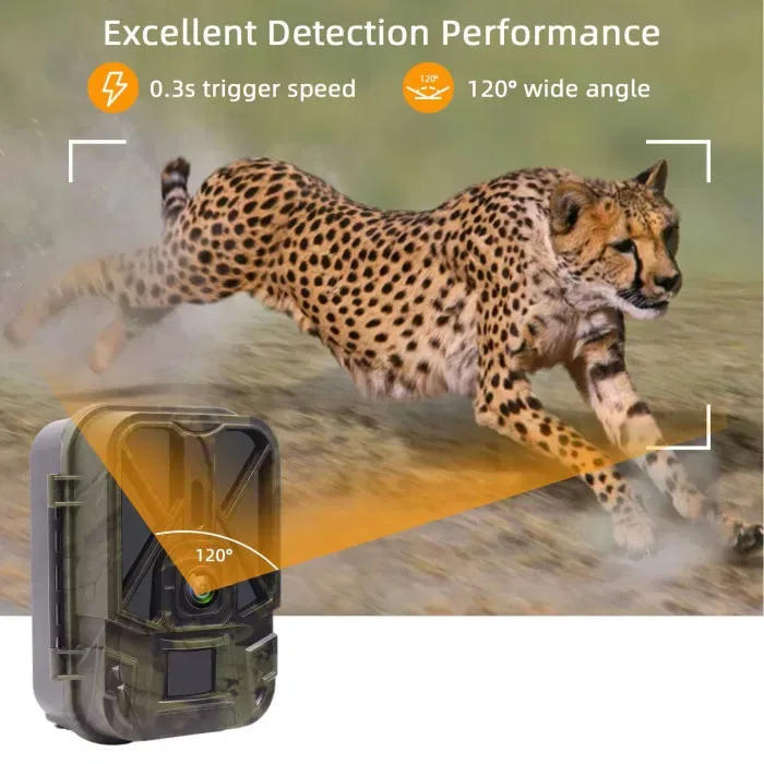 Сантек Фотопастка Suntek HC-940A — 4K / 50 МП фотоловушка НС940 камера для лісу фотокамера відеокамера з датчиком руху і екраном — фото 8