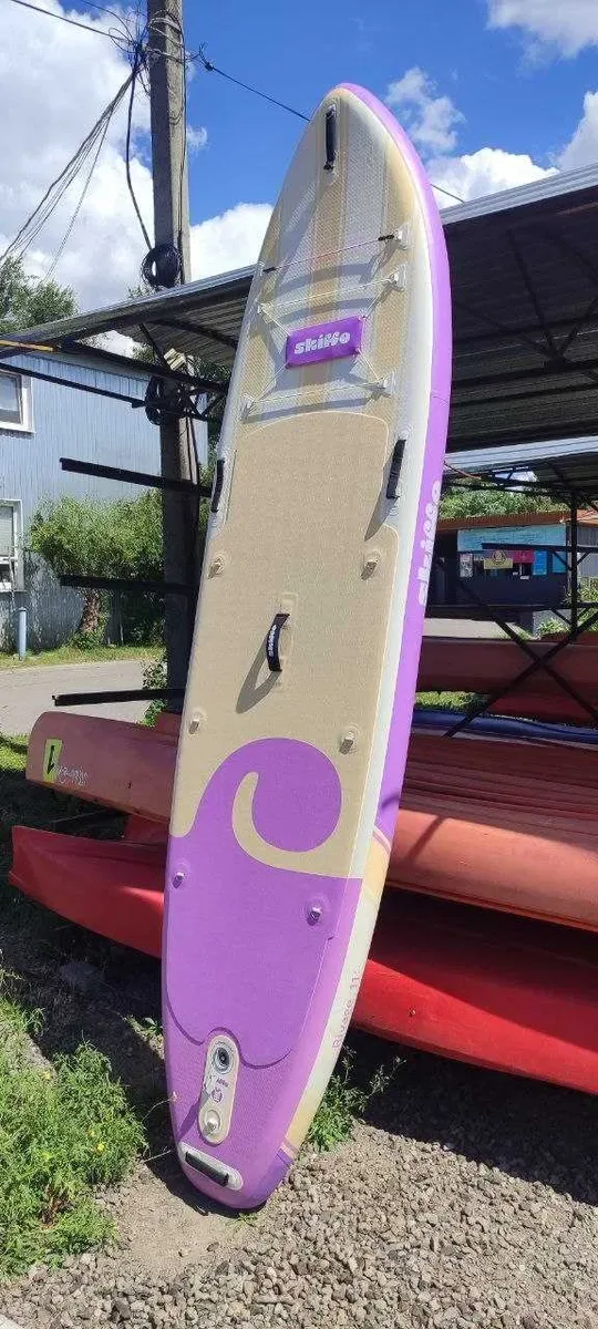 САП Skiffo Rivage Lagoon 11.0 335x86x15 Борд Дошка Aqua Marina AquaMarina SUP доска Board 2 шари слоя надувна Stand Up Paddle борд SUB SAP надувная — фото 5