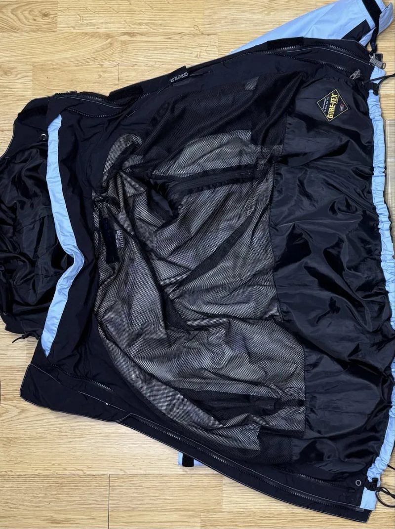 Schoffel gore-tex ветровка куртка S-M размер трекинговая голубая — фото 5