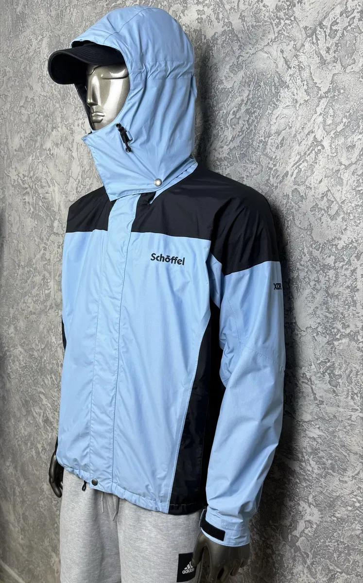Schoffel gore-tex ветровка куртка S-M размер трекинговая голубая — фото 7