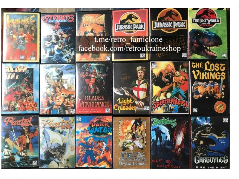 SEGA Середній бокс Mortal Kombat Battletoads для приставок mega drive — фото 4