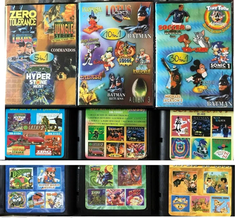 SEGA Середній бокс Mortal Kombat Battletoads для приставок mega drive — фото 8