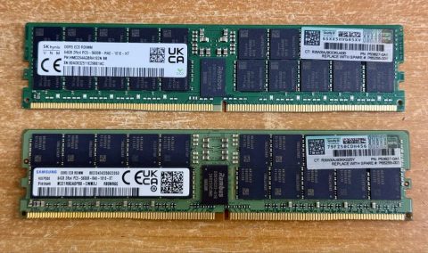 Серверна пам'ять DDR5 64Gb 2Rx4 PC5-5600B ECC REG 5600Mhz