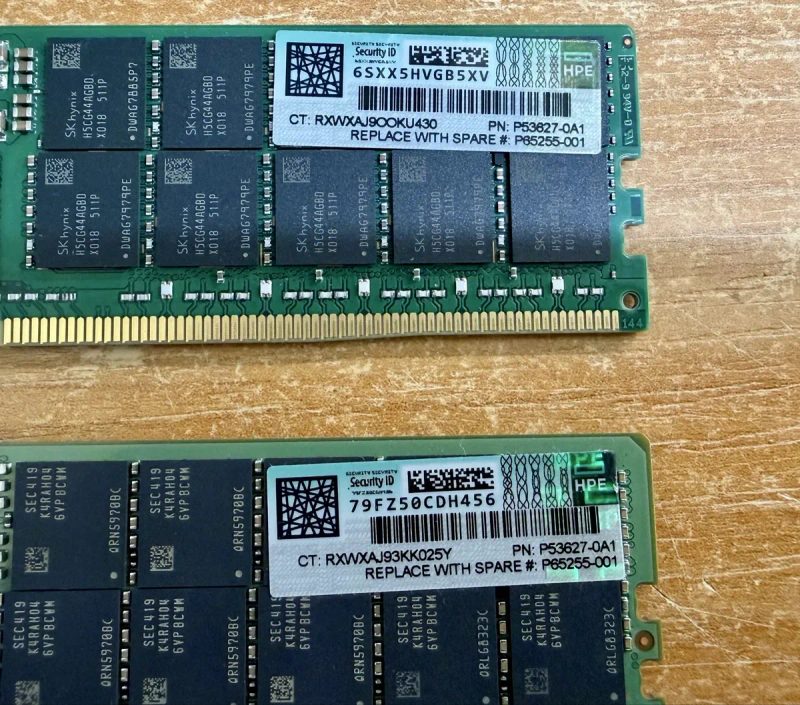 Серверна пам'ять DDR5 64Gb 2Rx4 PC5-5600B ECC REG 5600Mhz — фото 5