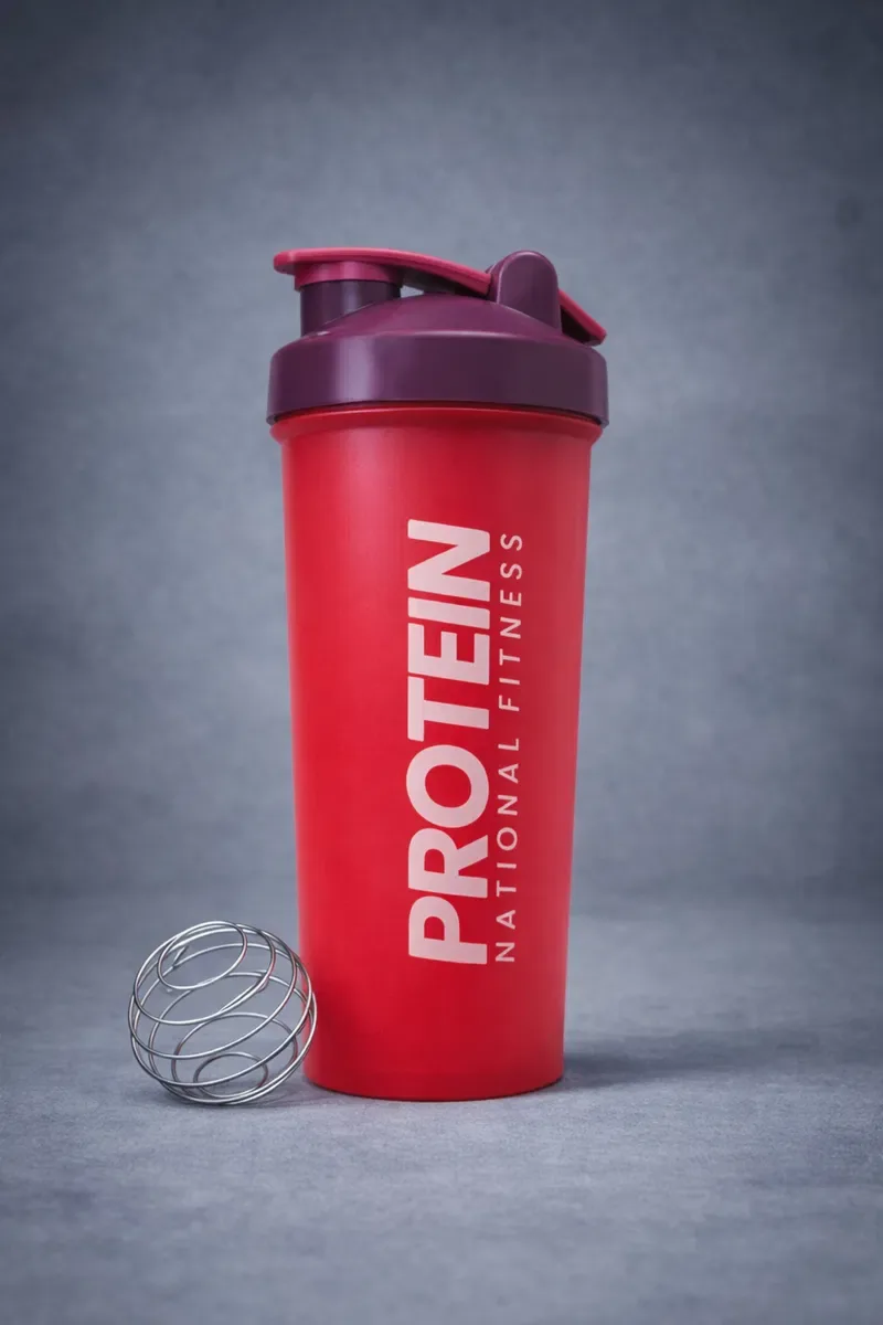 Шейкер спортивний + пружина 700мл Protein для протеїну пляшка для води — фото 2