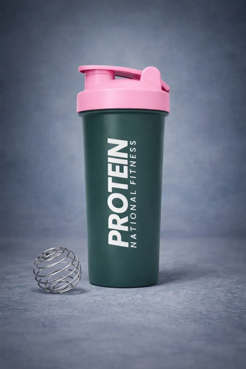 Шейкер спортивний + пружина 700мл Protein для протеїну пляшка для води — фото 6