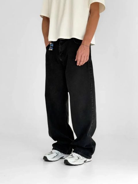 Широкі чоловічі джинси, джинси багі, бегі, baggy jeans, вільні джинси