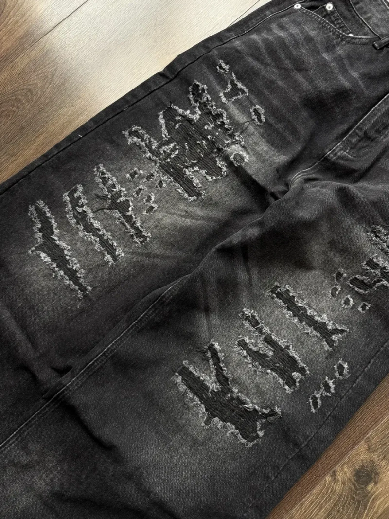 Широкі Джинси Distressed Jaded London Baggy Штани Рвані Y2K SK8 Skater — фото 4