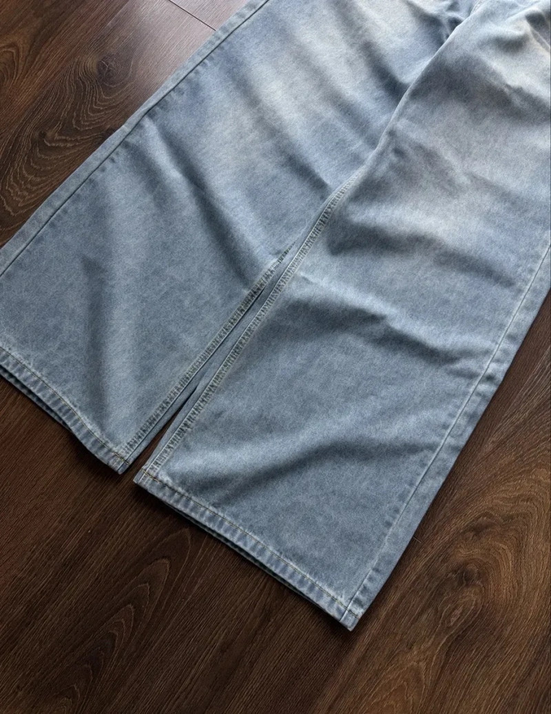 Широкі Джинси Jaded London Type BAGGY Голубі Washed Skater Y2K SK8 — фото 3