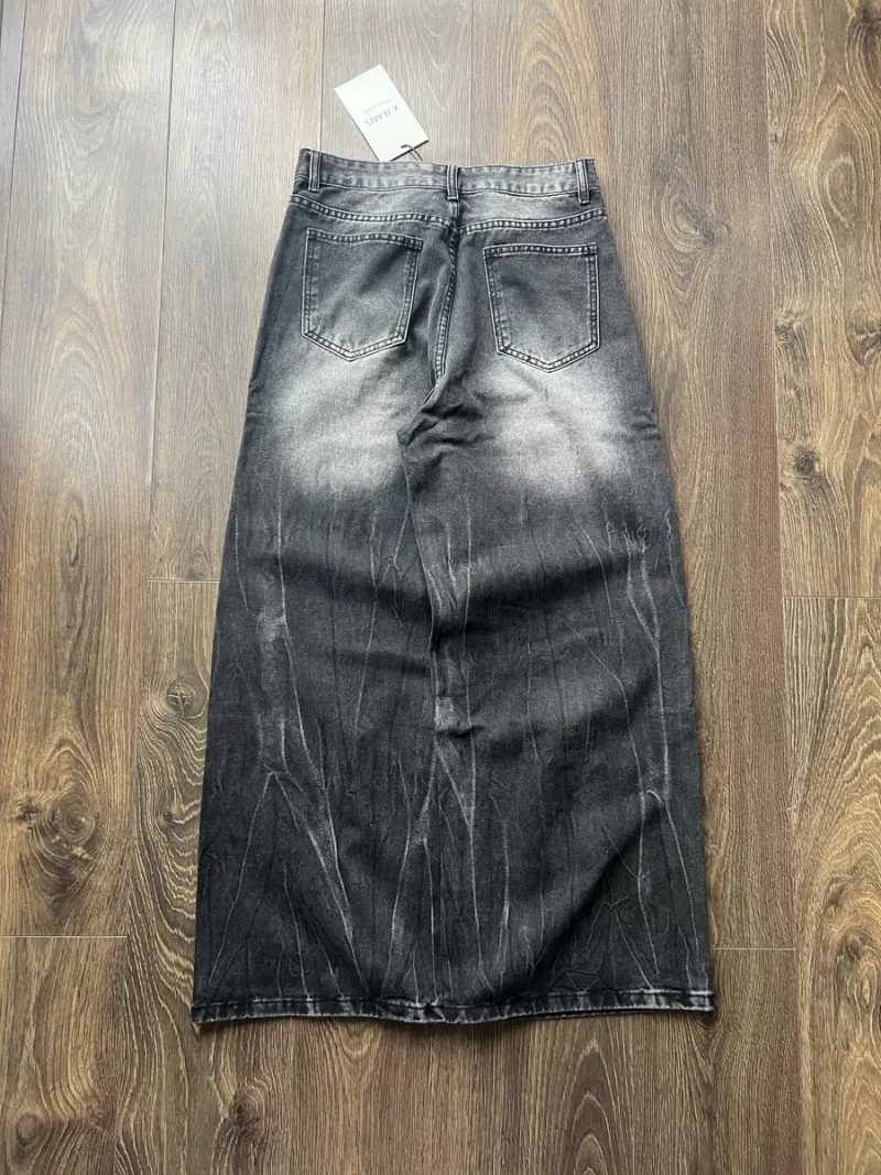 Широкі Джинси Jaded London Type Штани Джинсові Baggy Чорні Y2K SK8 — фото 5