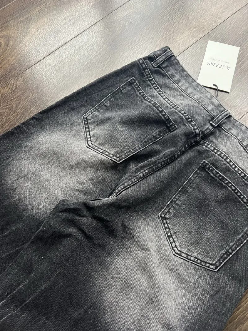 Широкі Джинси Jaded London Type Штани Джинсові Baggy Чорні Y2K SK8 — фото 6