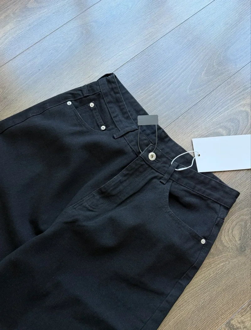 Широкі Шорти Baggy Jaded London Type Джинсові Чорні SKATER Y2K SK8 — фото 2