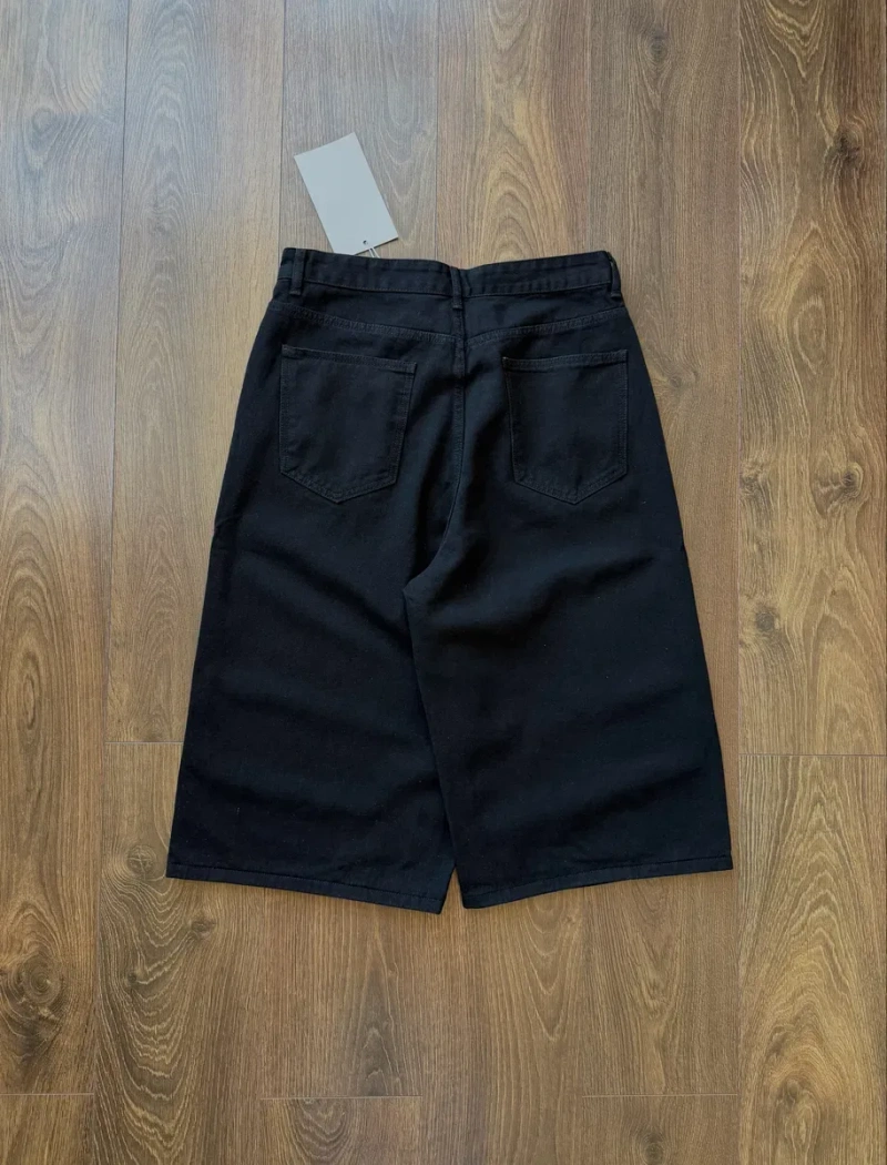 Широкі Шорти Baggy Jaded London Type Джинсові Чорні SKATER Y2K SK8 — фото 4